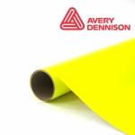 Vinyle PVC Jaune Fluo AVERY 500-2