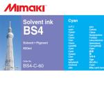 MIMAKI - Cartouche d'encre BS4 - Solvant - 600 ml et 2 L