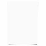 Feuilles de Vinyle mat extérieur blanc - Impression laser