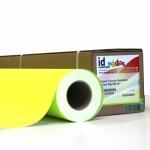 Papier Couché Jaune Fluo 95g