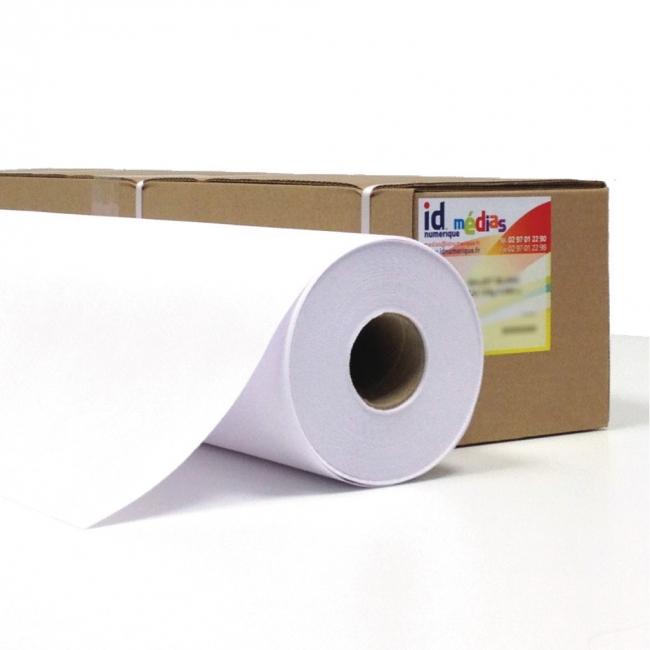 vinyle auto-adhésif pour l'extérieur, DIN A1, 100 μm film vinyl, mat blanc